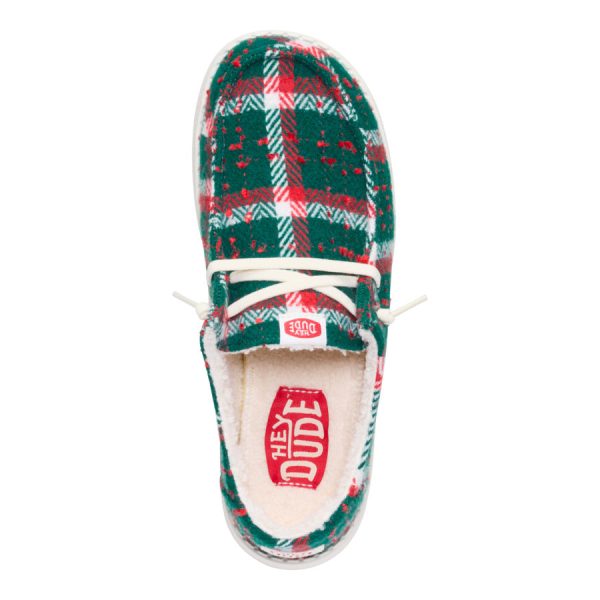 Wendy Confetti Plaid Cozy - Red/Green/Multi