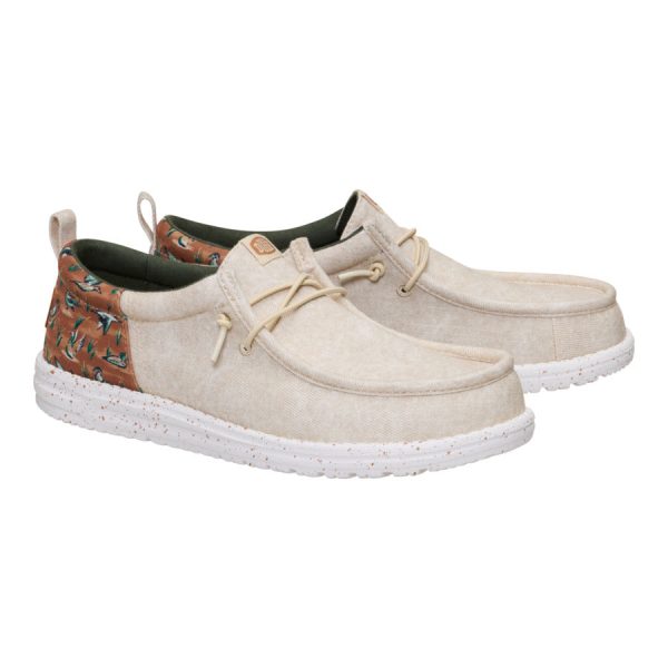 Wally Funk Duck Print - Wood Ash/Multi