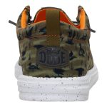 Wally Funk Duck Print - Dark Olive/Multi