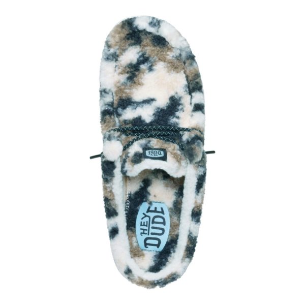 Wally Slipper Cozy Camo - White/Camo