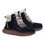 Wendy Peak Apres Suede Cozy Stitch - Black/Tan