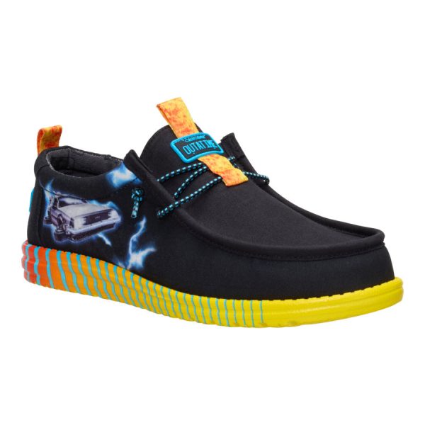 Wally Back To The Future Time Machine - Black/Multi