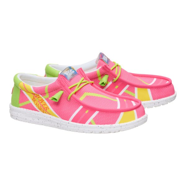 Wally Back To The Future Hover Board - Pink/Multi