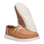 Wendy Break Brushed Linen - Chestnut