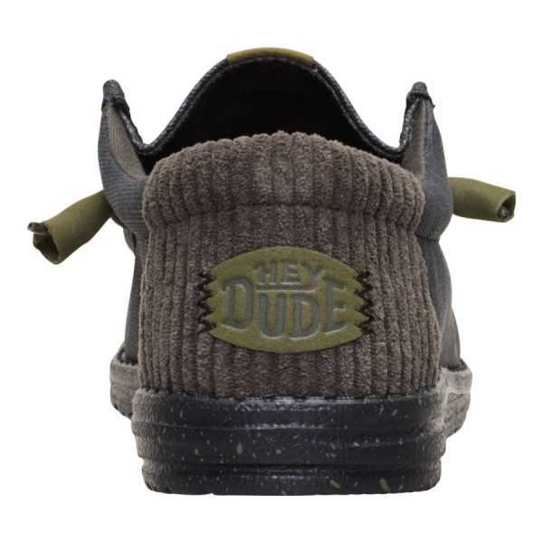 Wally Waxed Casual - Black/Black