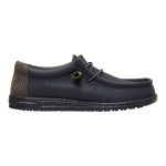 Wally Waxed Casual - Black/Black