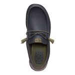 Wally Waxed Casual - Black/Black