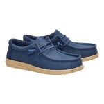 Wally Waxed Casual - Navy