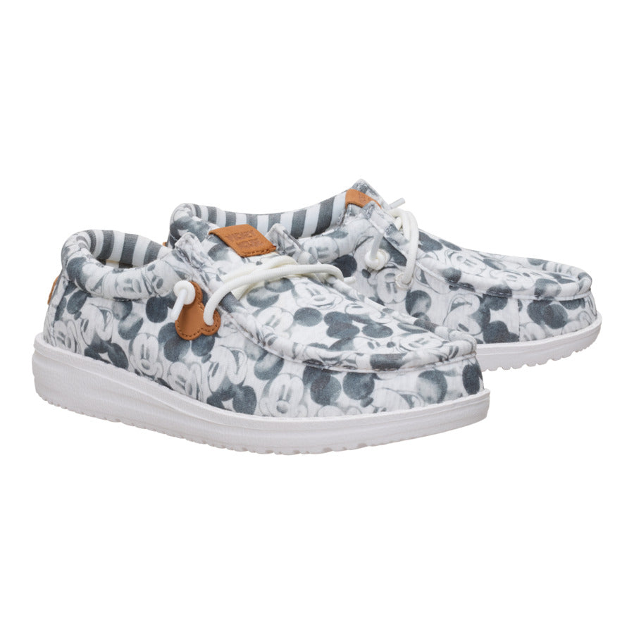 Disney Mickey Mouse Print Wally Youth - Grey/Multi - Image 2