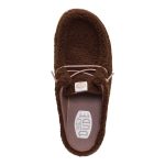 Wendy Slip Sherpa - Dark Brown