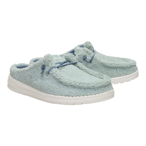 Wendy Slip Sherpa - Iceberg Green