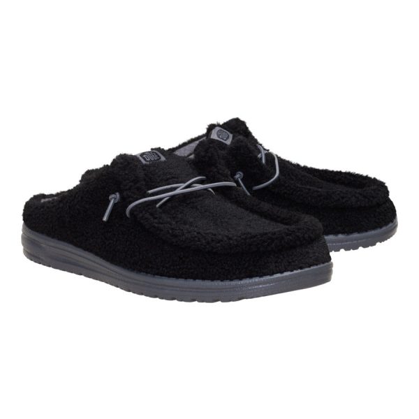 Wally Slip Sherpa - Black