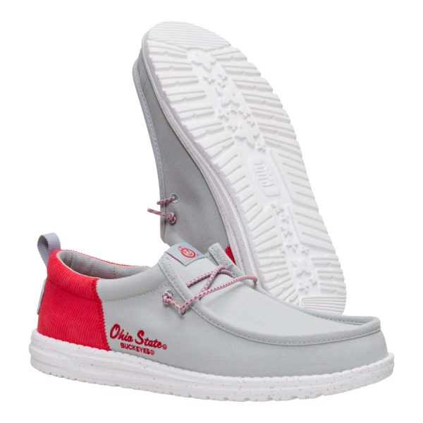 Wally Funk Ohio State Buckeyes - Grey/Red