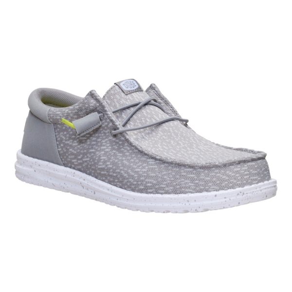Wally Funk Stretch Speckle - Flannel Grey/Multi