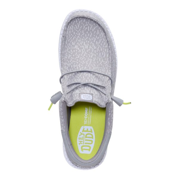 Wally Funk Stretch Speckle - Flannel Grey/Multi