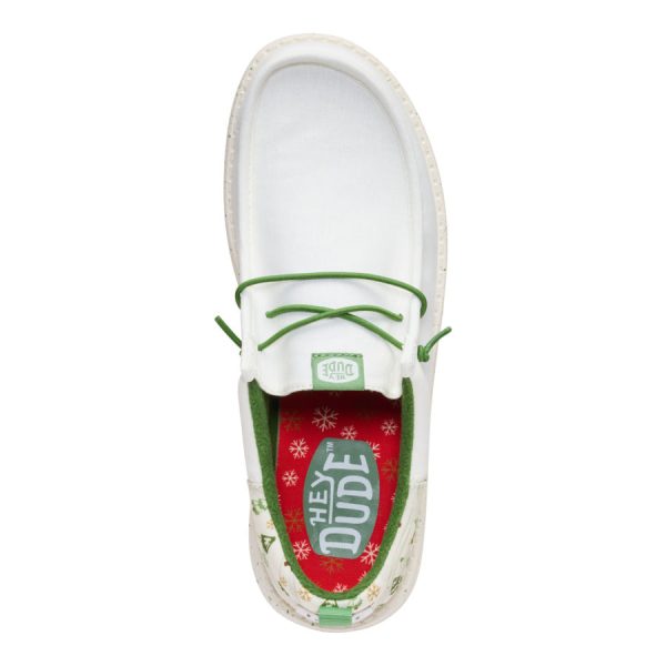 Wally Funk Retro Christmas - Egret/Multi