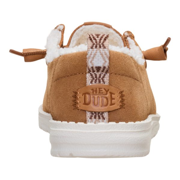 Wendy Suede Shearling - Lion Orange/Multi