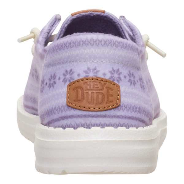 Wendy Nordic Sweater - Purple Ash/Multi