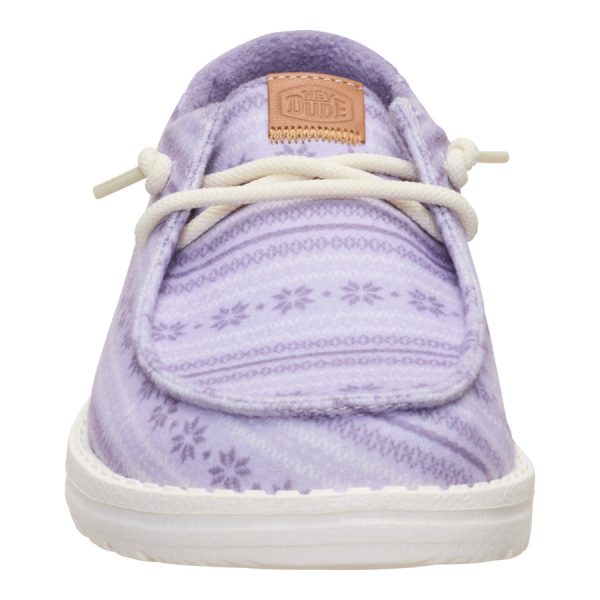 Wendy Nordic Sweater - Purple Ash/Multi