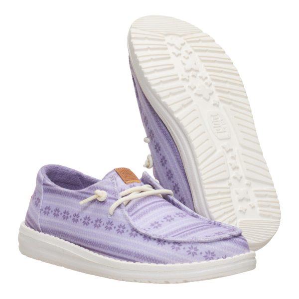 Wendy Nordic Sweater - Purple Ash/Multi