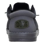 Wally Washed Quilt - Black/Grey